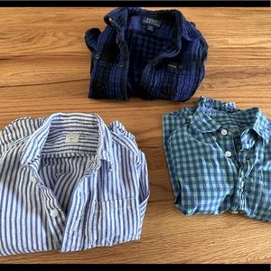 Lot 3 boys shirts sz.3-4 Crewcuts